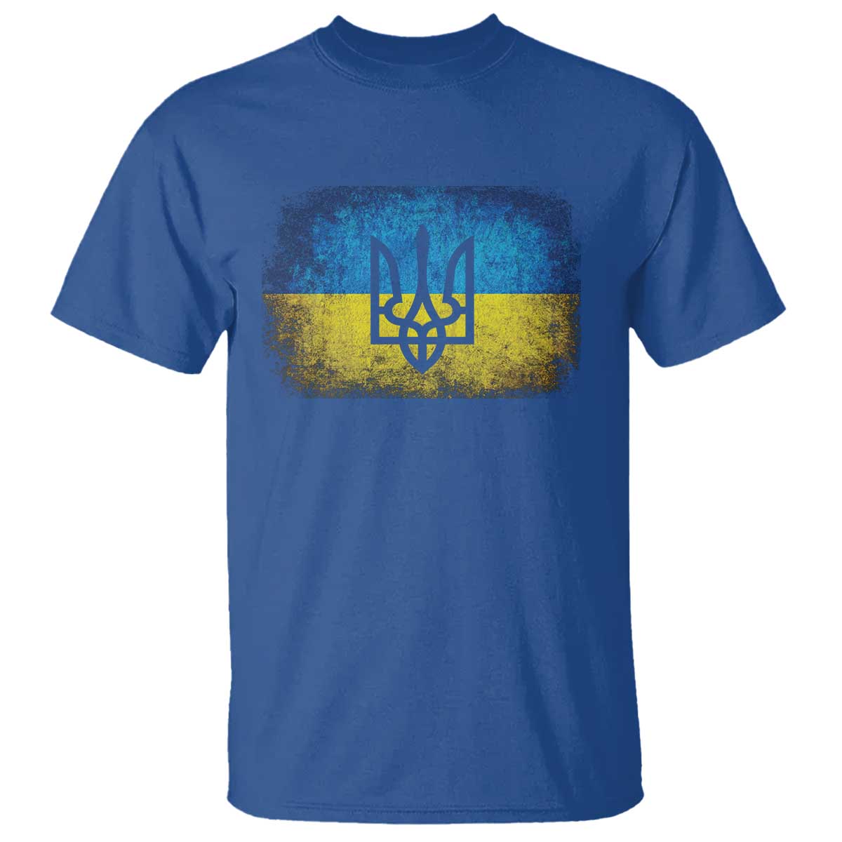Vintage Ukraine Ukrainian Flag T Shirt Ukrainians Gifts