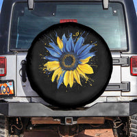 Sunflower Ukraine Flag Spare Tire Cover Patriot Patriotic Ukraine Ukrainian National Flag