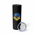 Sunflower Ukraine Flag Skinny Tumbler Patriot Patriotic Ukraine Ukrainian National Flag