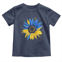 Sunflower Ukraine Flag Toddler T Shirt Patriot Patriotic Ukraine Ukrainian National Flag