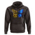 Sunflower Butterfly Ukraine Flag Hoodie