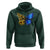 Sunflower Butterfly Ukraine Flag Hoodie