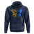 Sunflower Butterfly Ukraine Flag Hoodie