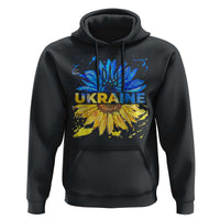 Ukraine Sunflower Ukrainian Flag Hoodie