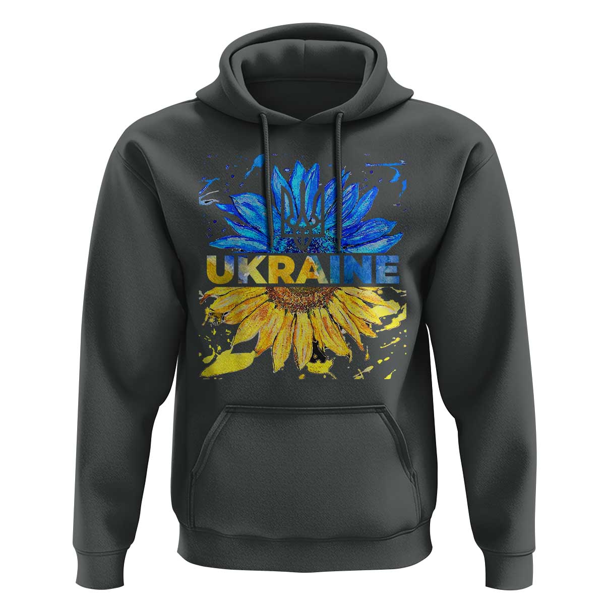 Ukraine Sunflower Ukrainian Flag Hoodie