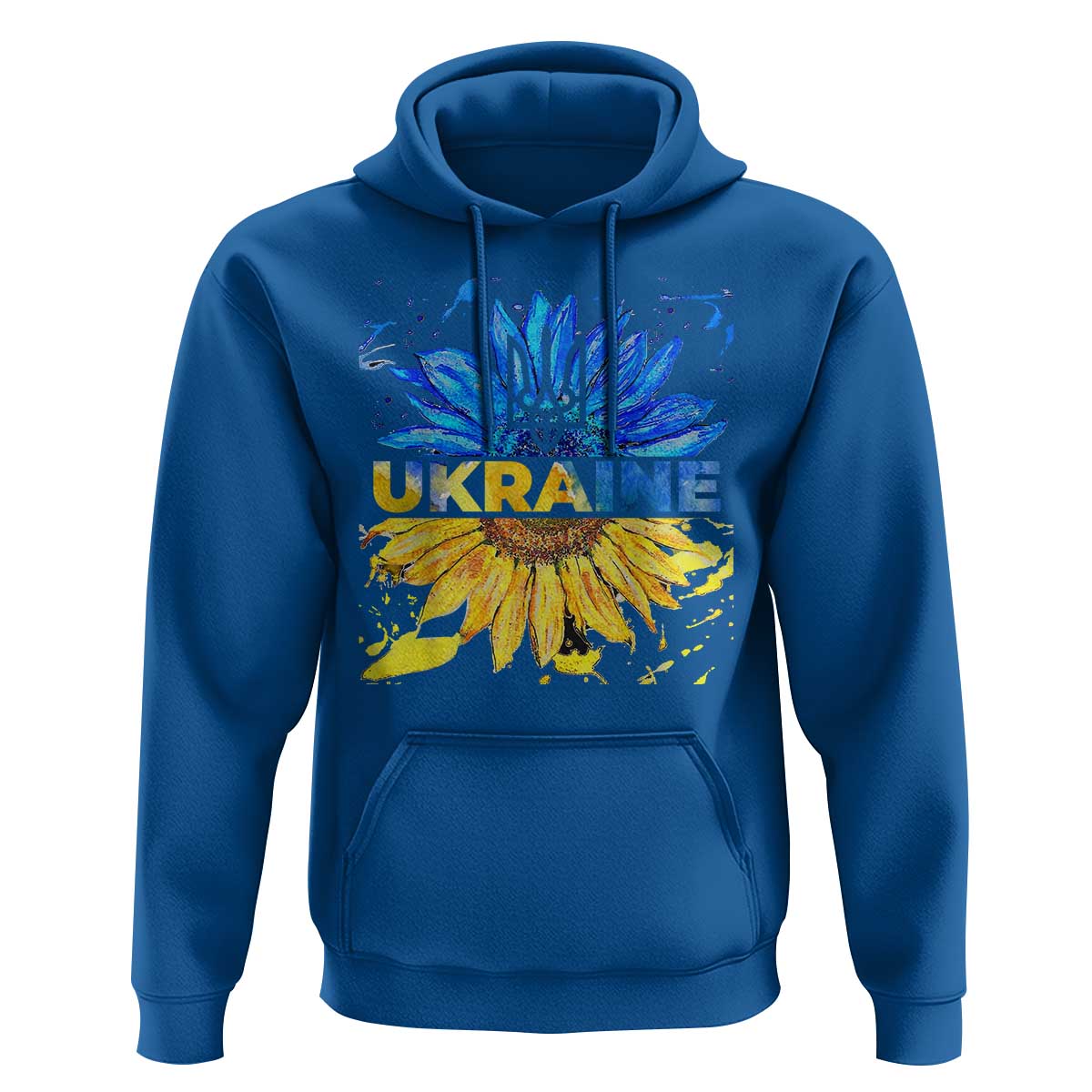 Ukraine Sunflower Ukrainian Flag Hoodie