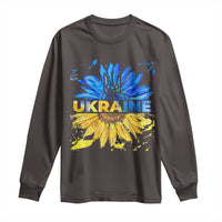 Ukraine Sunflower Ukrainian Flag Long Sleeve Shirt