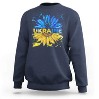 Ukraine Sunflower Ukrainian Flag Sweatshirt