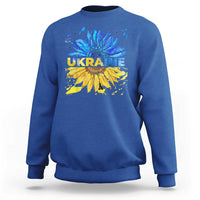 Ukraine Sunflower Ukrainian Flag Sweatshirt