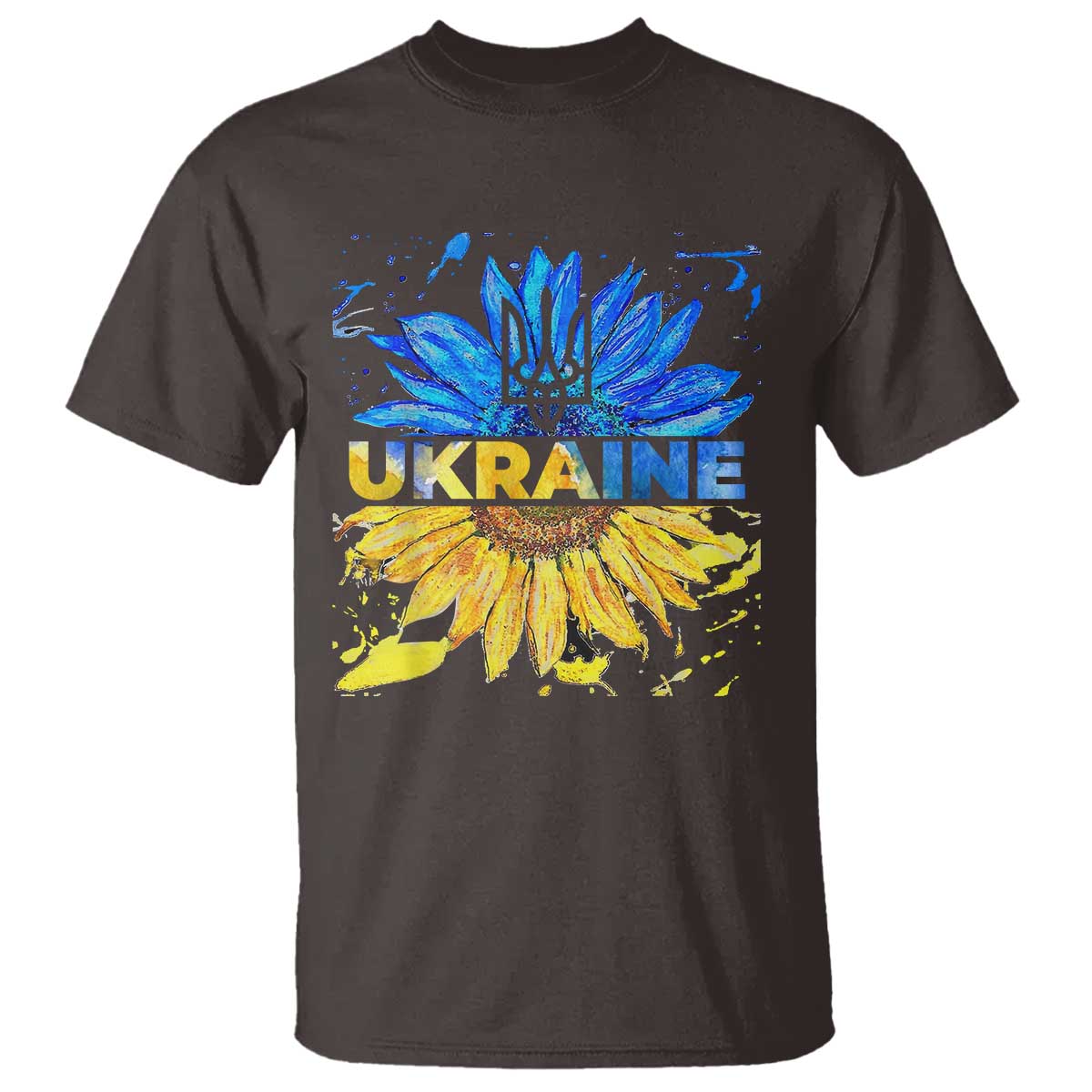 Ukraine Sunflower Ukrainian Flag T Shirt