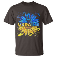Ukraine Sunflower Ukrainian Flag T Shirt