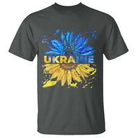 Ukraine Sunflower Ukrainian Flag T Shirt