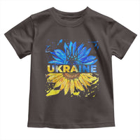 Ukraine Sunflower Ukrainian Flag Toddler T Shirt