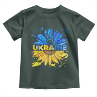 Ukraine Sunflower Ukrainian Flag Toddler T Shirt