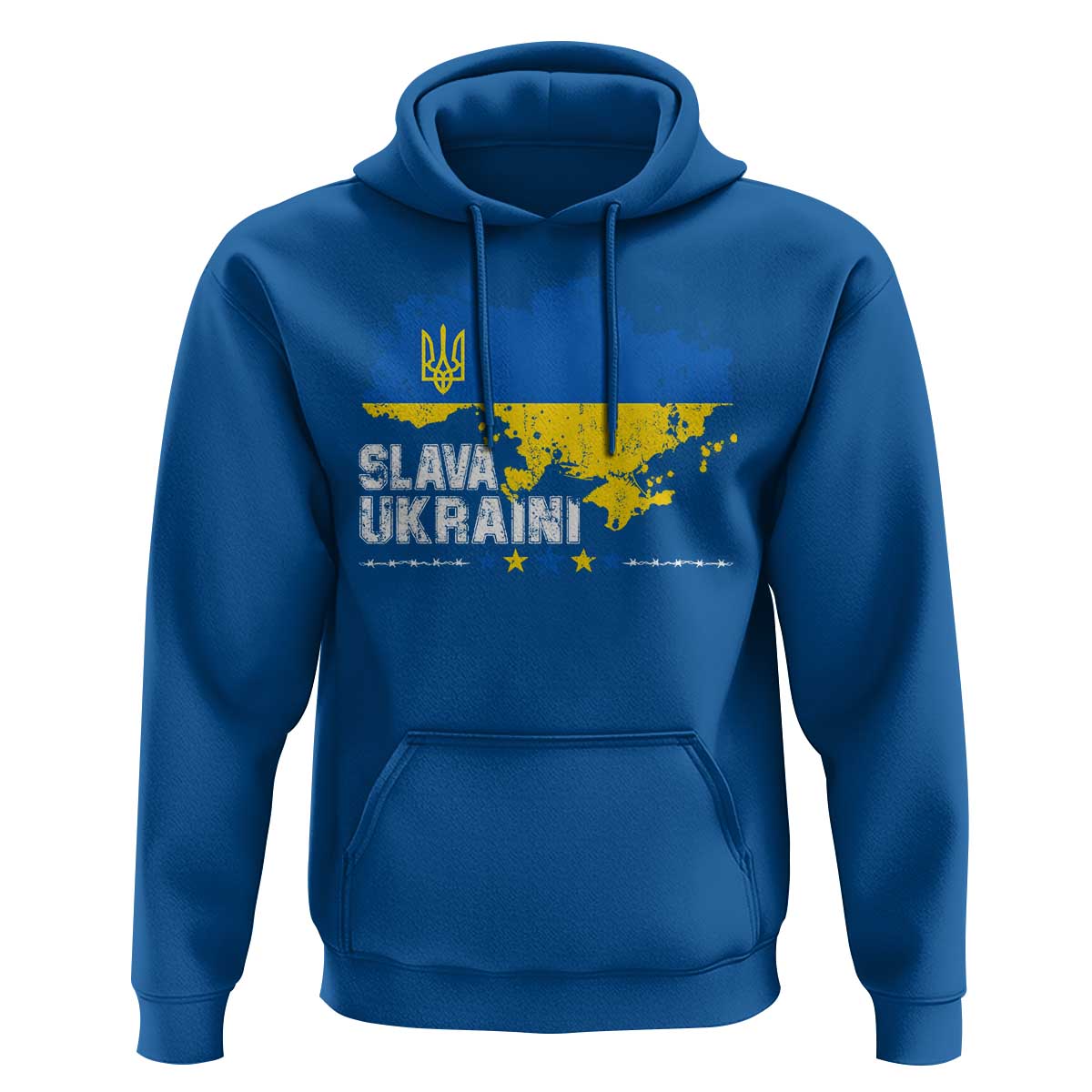 Slava Ukraini Ukraine Flag Hoodie Patriot Patriotic Ukrainian National Flag