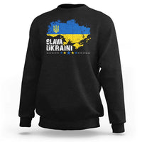 Slava Ukraini Ukraine Flag Sweatshirt Patriot Patriotic Ukrainian National Flag