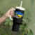 Slava Ukraini Ukraine Flag Tumbler With Handle Patriot Patriotic Ukrainian National Flag