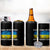 Ukraine Flag 4 in 1 Can Cooler Tumbler Glory to the Heroes Ukrainian Patriot Patriotic