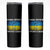 Ukraine Flag Skinny Tumbler Glory to the Heroes Ukrainian Patriot Patriotic