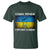 Ukraine Flag T Shirt Glory to the Heroes Ukrainian Patriot Patriotic