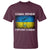 Ukraine Flag T Shirt Glory to the Heroes Ukrainian Patriot Patriotic