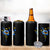 Sunflower Ukraine Flag 4 in 1 Can Cooler Tumbler Ukrainian Butterflies Flowers