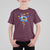 Sunflower Ukraine Flag T Shirt For Kid Ukrainian Butterflies Flowers