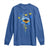 Sunflower Ukraine Flag Long Sleeve Shirt Ukrainian Butterflies Flowers