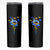 Sunflower Ukraine Flag Skinny Tumbler Ukrainian Butterflies Flowers