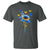 Sunflower Ukraine Flag T Shirt Ukrainian Butterflies Flowers