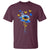 Sunflower Ukraine Flag T Shirt Ukrainian Butterflies Flowers