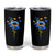 Sunflower Ukraine Flag Tumbler Cup Ukrainian Butterflies Flowers