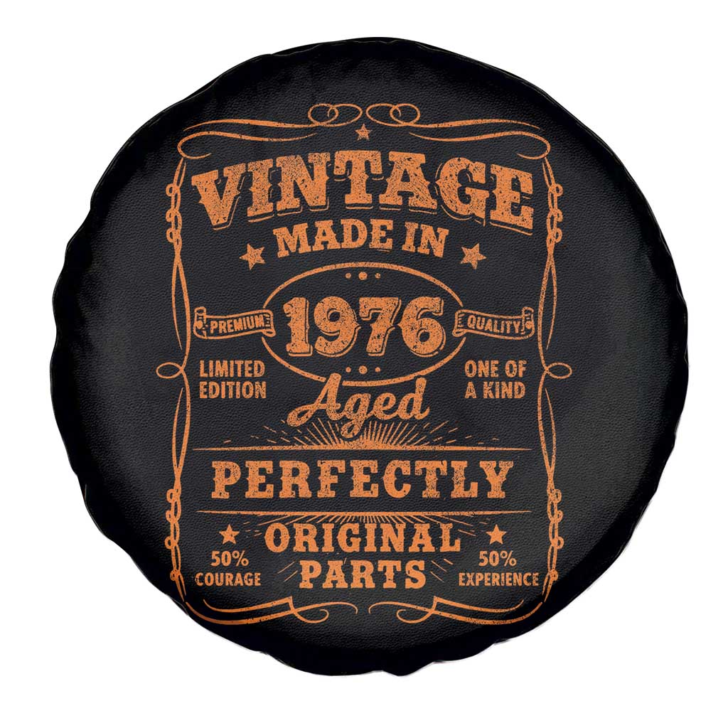 Vintage 50 Birthday Spare Tire Cover 50yr 1976 50th Birthday