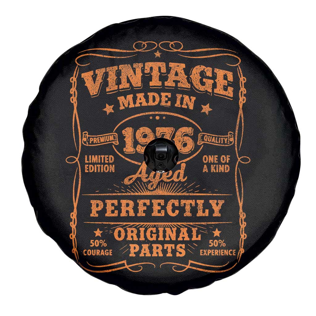 Vintage 50 Birthday Spare Tire Cover 50yr 1976 50th Birthday