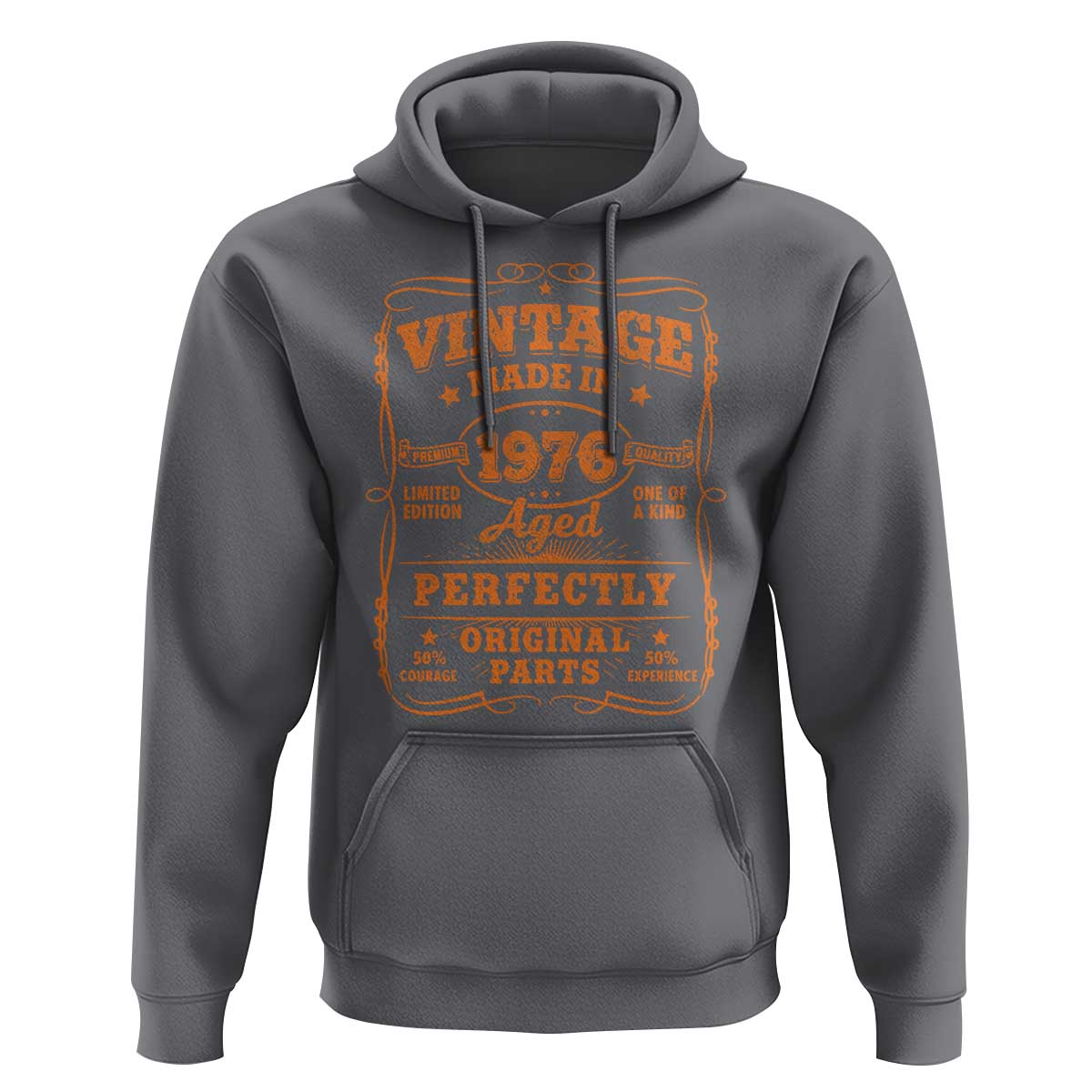 Vintage 50 Birthday Hoodie 50yr 1976 50th Birthday