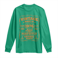 Vintage 50 Birthday Long Sleeve Shirt 50yr 1976 50th Birthday
