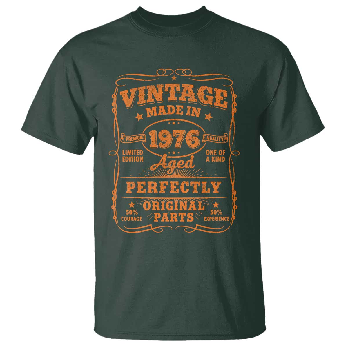 Vintage 50 Birthday T Shirt 50yr 1976 50th Birthday