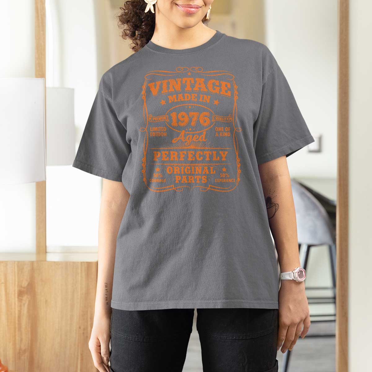 Vintage 50 Birthday T Shirt For Women 50yr 1976 50th Birthday