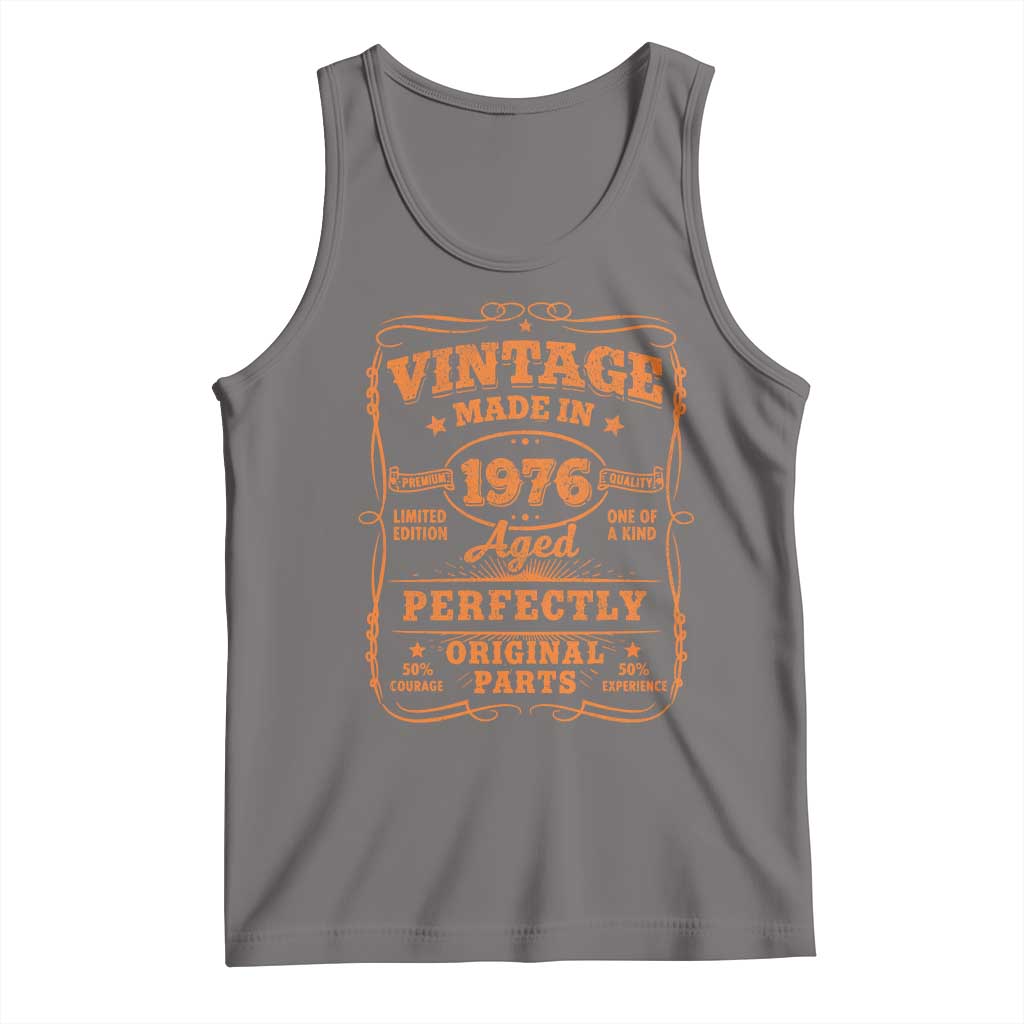 Vintage 50 Birthday Tank Top 50yr 1976 50th Birthday