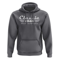 Classic 1946 Birthday Hoodie 80yr 80th Birthday