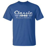 Classic 1946 Birthday T Shirt 80yr 80th Birthday