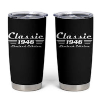 Classic 1946 Birthday Tumbler Cup 80yr 80th Birthday