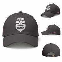 Sorry This Beard Is Taken Baseball Cap Valentines Day For Him Dad