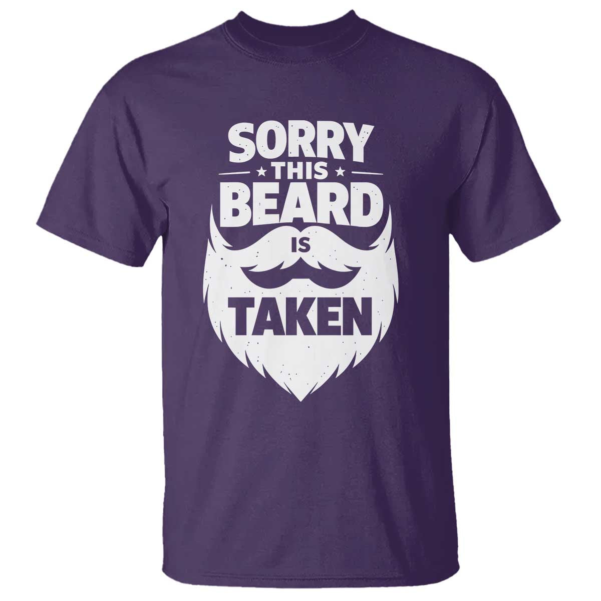 Sorry This Beard Is Taken T Shirt Valentines Day For Him Dad