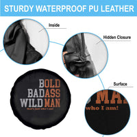 Funny Man Saying Spare Tire Cover Birthday Husband Dad Grandpa Fathers Day Men Gag Gift