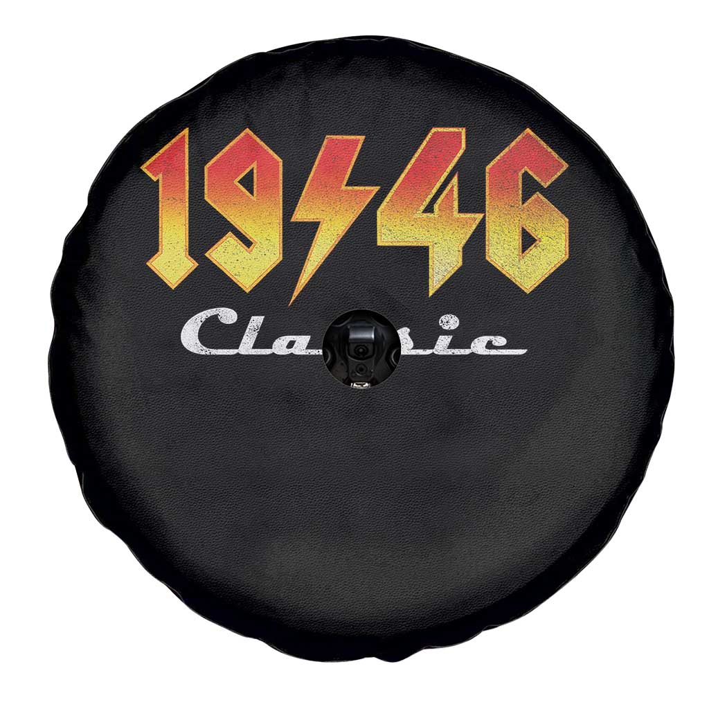 80th Birthday Spare Tire Cover Classic Born 1946 Turning 80 Year Old