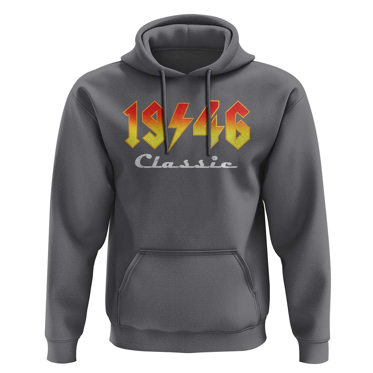 80th Birthday Hoodie Classic Born 1946 Turning 80 Year Old