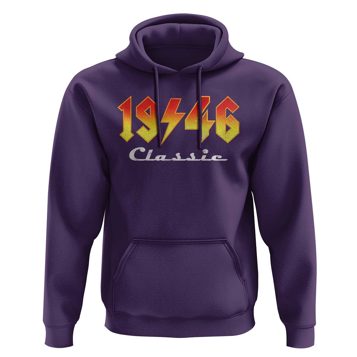 80th Birthday Hoodie Classic Born 1946 Turning 80 Year Old