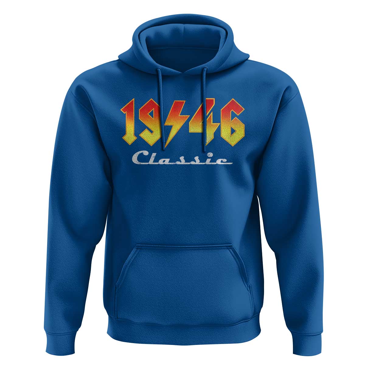 80th Birthday Hoodie Classic Born 1946 Turning 80 Year Old
