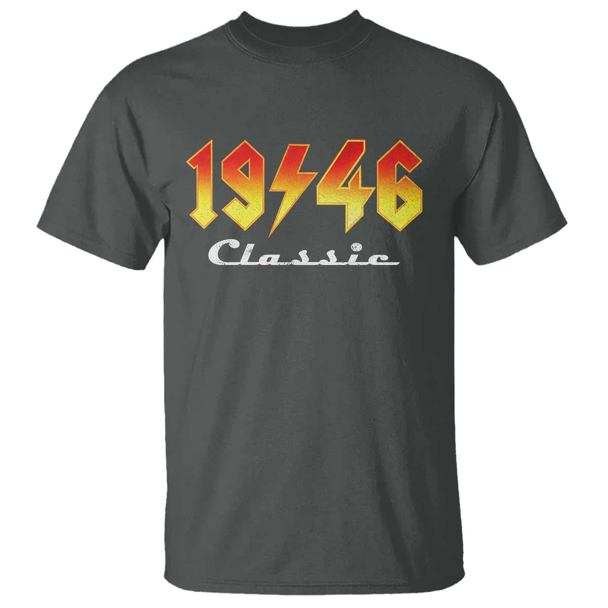 80th Birthday T Shirt Classic Born 1946 Turning 80 Year Old